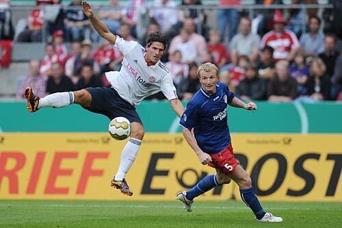Mario Gomez beim 4:0 gegen Windeck