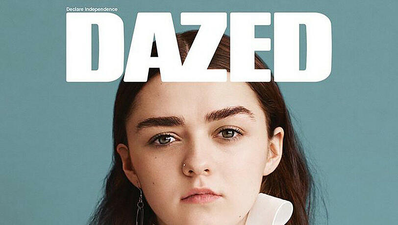 Maisie Williams ziert das aktuelle Cover des Magazins "Dazed"