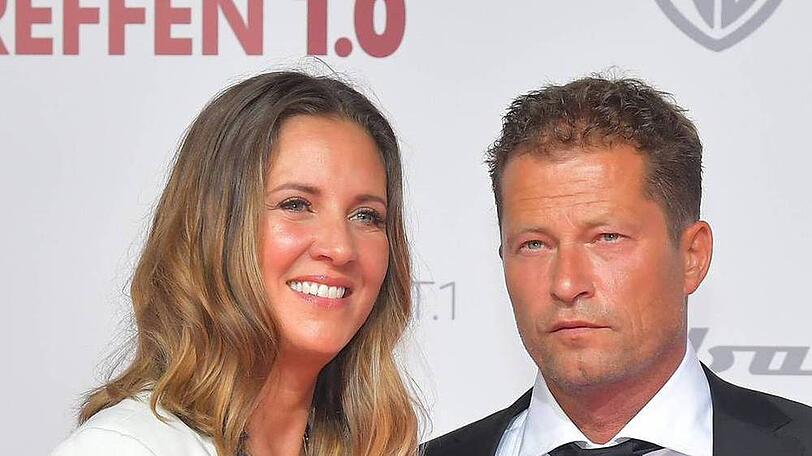Dana und Til Schweiger bei einem Auftritt in Berlin