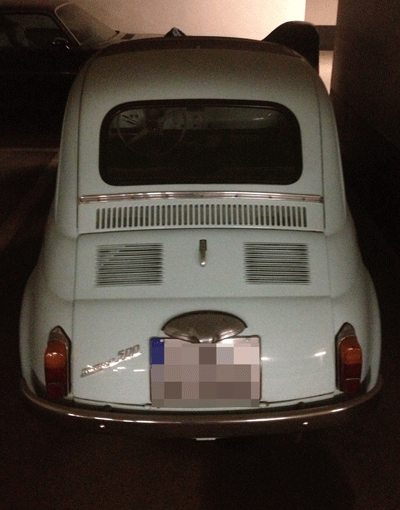 Eine Kugel zum Knutschen: der Fiat 500 in Weiß