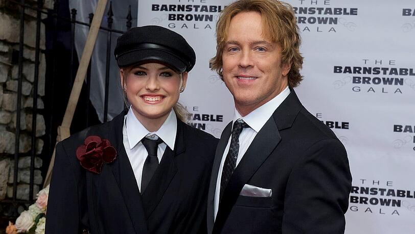 Dannielynn, Tochter von Anna Nicole Smith, mit ihrem Vater Larry. Dannielynn, Tochter von Anna Nicole Smith, mit ihrem Vater Larry.