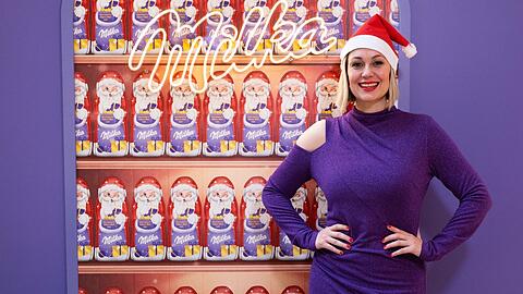 Ruth Moschner stimmt sich bereits auf Weihnachten ein.