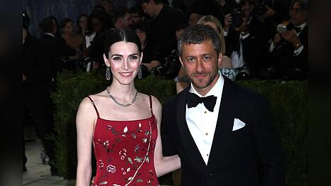 Bee Shaffer und Francesco Carrozzini am 4. Mai bei der Met Gala.