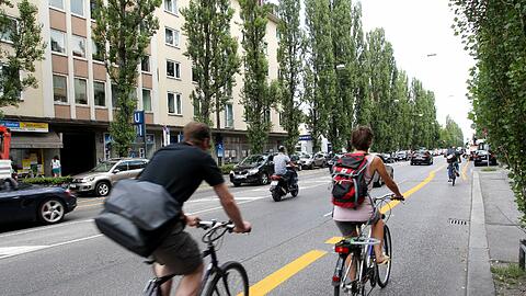 Mehr Platz für Radler in der Stadt - dafür setzt sich Green City e.V. unter anderem ein.