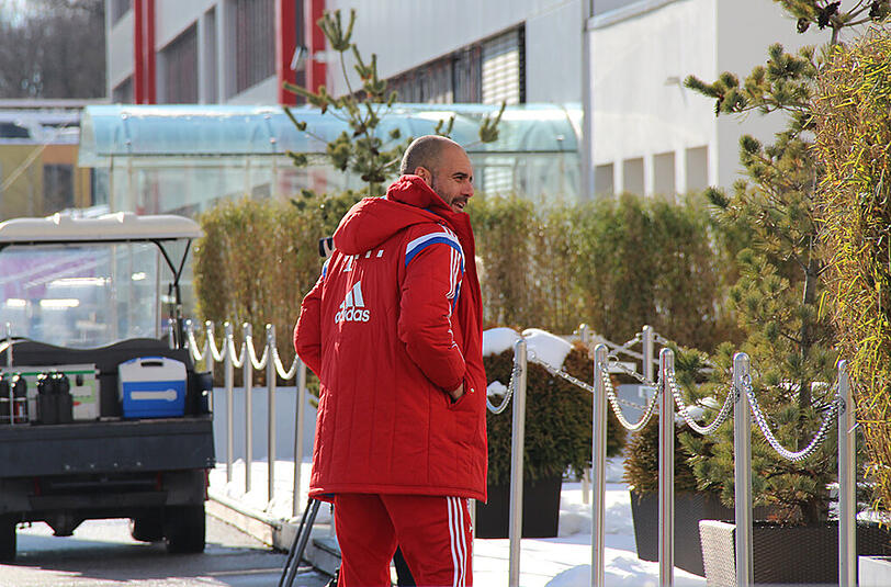 Der FC Bayern beim Samstagstraining nach der 1:4-Klatsche in Wolfsburg.