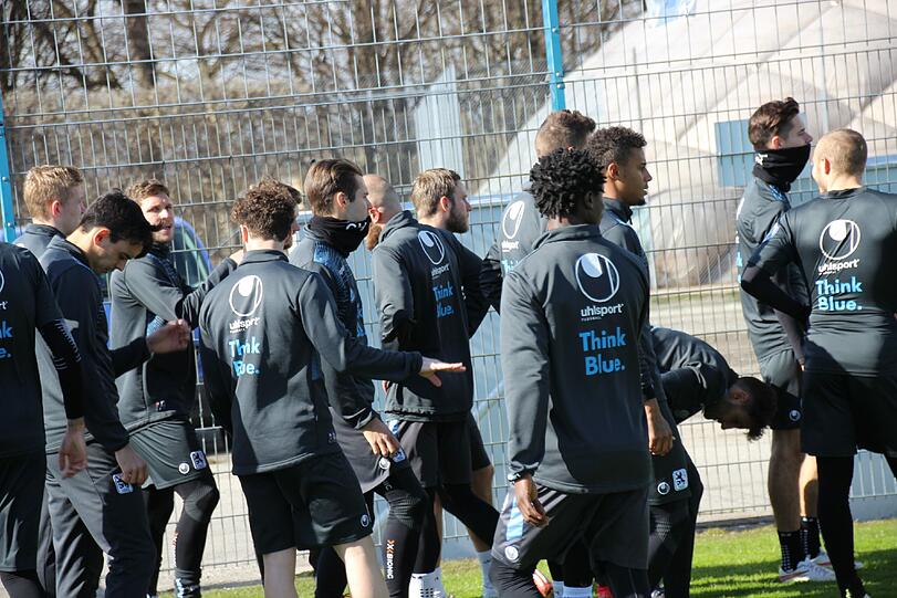 Die Bilder vom Abschlusstraining vor dem Heimspiel gegen den SV Sandhausen.