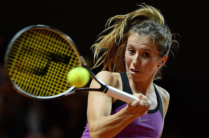 Annika Beck bestätigte ihre gute Form in diesem Jahr, die sie auch ins Fed-Cup-Team gebracht hatte.