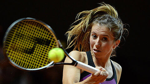 Annika Beck bestätigte ihre gute Form in diesem Jahr, die sie auch ins Fed-Cup-Team gebracht hatte.