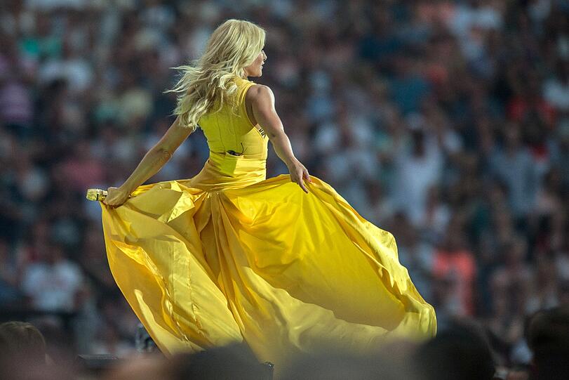 Helene Fischer bei ihrem "Farbenspiel"-Konzert.
