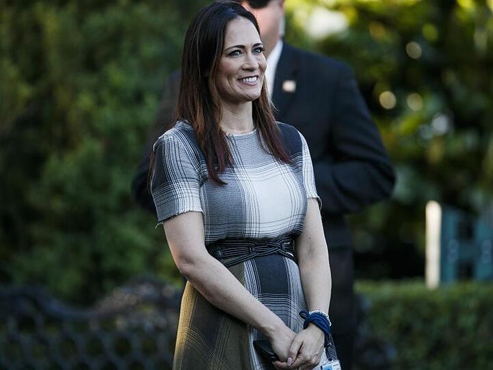 Stephanie Grisham wird neue Sprecherin von Donald Trump.