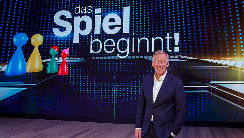 "Das Spiel beginnt!": Moderator Johannes B. Kerner lädt zum Spieleabend "Das Spiel beginnt!": Moderator Johannes B. Kerner lädt zum Spieleabend
