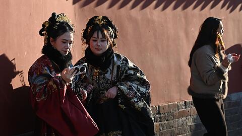 Traditionelle Kleidung und klassische Architektur sind auch in China der Renner f&uuml;r Social-Media-Inhalte.