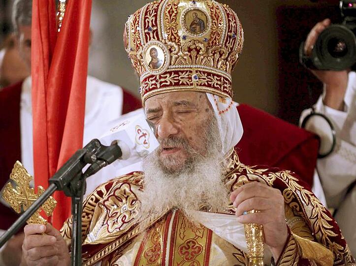 Schenuda III. ist das geistliche Oberhaupt der koptischen Christen
