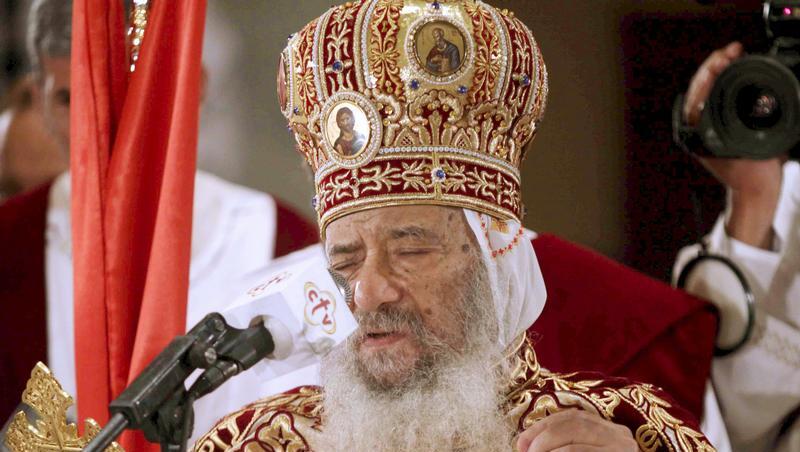 Schenuda III. ist das geistliche Oberhaupt der koptischen Christen Schenuda III. ist das geistliche Oberhaupt der koptischen Christen