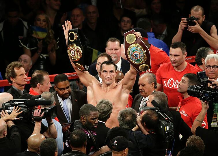 Bryant Jennings hatte zu keiner Zeit eine Chance gegen Wladimir Klitschko. Die Bilder vom Kampf.
