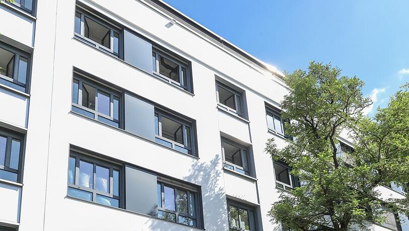 In diesem schicken Haus befindet sich die MVHS in Ramersdorf.