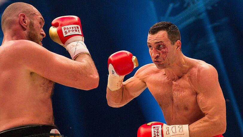 Legten legendäre Kämpfe hin, wie hier im Jahr 2015: Wladimir Klitschko und Tyson Fury. Legten legendäre Kämpfe hin, wie hier im Jahr 2015: Wladimir Klitschko und Tyson Fury.
