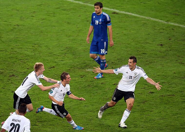 EM-Viertelfinale Deutschland gegen Griechenland - die Bilder des Spiels.