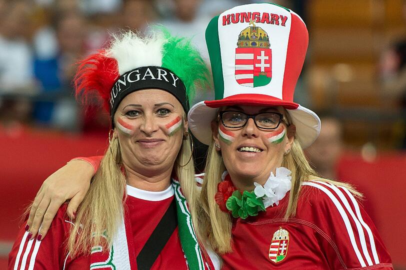 Schrille Outfits, skurrile Masken, schräge Typen, ausgelassene Stimmung: Bei der Handball-Europameisterschaft geben die Fans für ihre Teams tatsächlich alles. Die Bilder aus Polen...