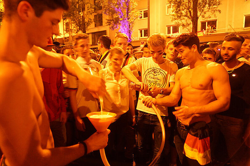 Was für eine Party! Nach dem WM-Sieg herrschte auf Münchens Straßen Ausnahmezustand. Die Bilder.
