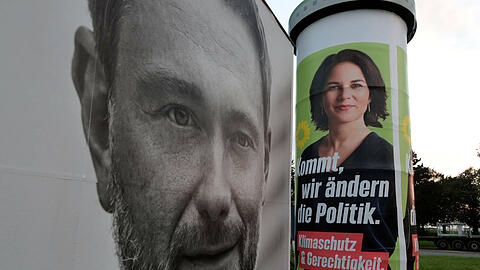 Sie werden wohl benötigt für eine neue Regierung: FDP und Grüne.
