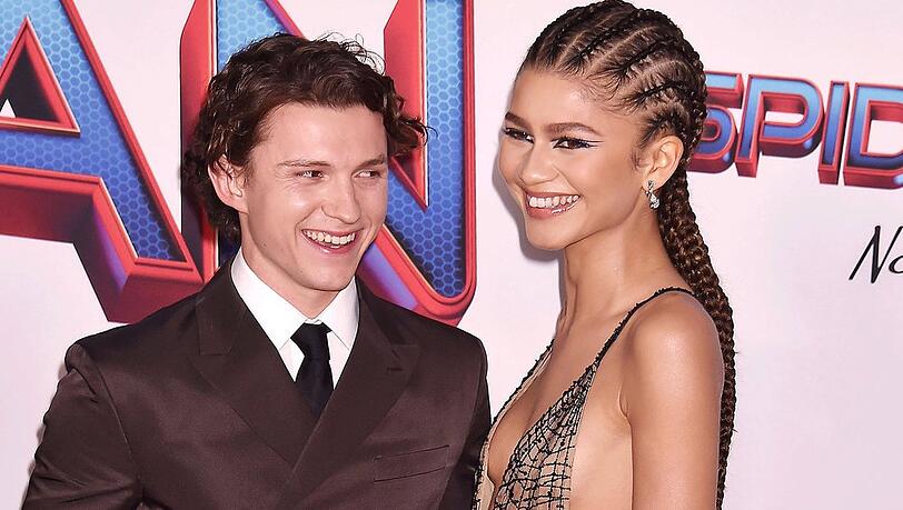 Zendaya und Tom Holland während eines Auftritts in Los Angeles.