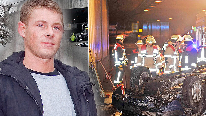 Markus Danilow vor der Unterführung in Neubiberg – hier wäre er vor einem Jahr fast gestorben. Markus Danilow vor der Unterführung in Neubiberg – hier wäre er vor einem Jahr fast gestorben.