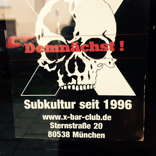 Neue Adresse für altbekannte Bar: Das X zieht ins Lehel.