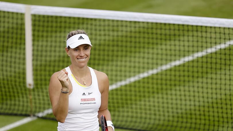 Angelique Kerber ist eine von drei deutschen Tennis-Damen, die in Wimbeldon um den Achtelfinal-Einzug kämpfen.