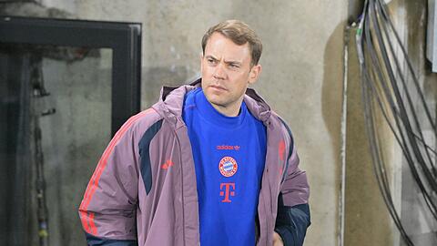 Fehlt er auch gegen Leipzig? Manuel Neuer. (Archivbild) Fehlt er auch gegen Leipzig? Manuel Neuer. (Archivbild)