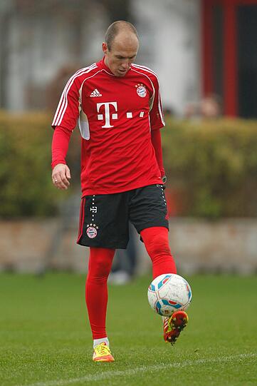 Die Bilder vom Bayern Training am Donnerstag an der Säbener Straße.
