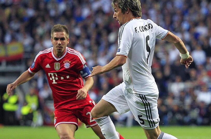 Philipp Lahm: Note 3. Zentral vor der Abwehr, gut als Balldieb. Ordentlicher Aufbau bei Ballbesitz, jedoch bei Kontern überfordert. Wäre als geklonter Rechtsverteidiger (wie ab 66.) noch wichtiger gewesen.