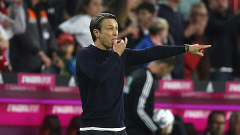 Engagiert an der Seitenlinie: Bayern-Trainer Niko Kovac.