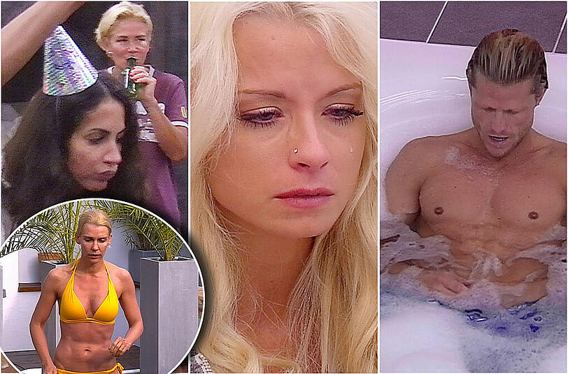 Was sonst noch bei Promi Big Brother passierte: Mia Magma sonnt sich mit Paul Janke und im Keller steigt eine Party. Die Bilder...