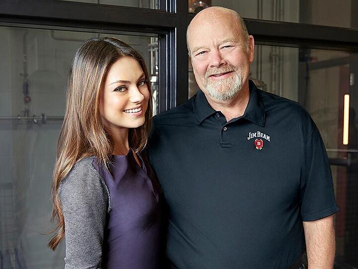 Mila Kunis und der Nachfahre von Jim Beam, Fred Noe