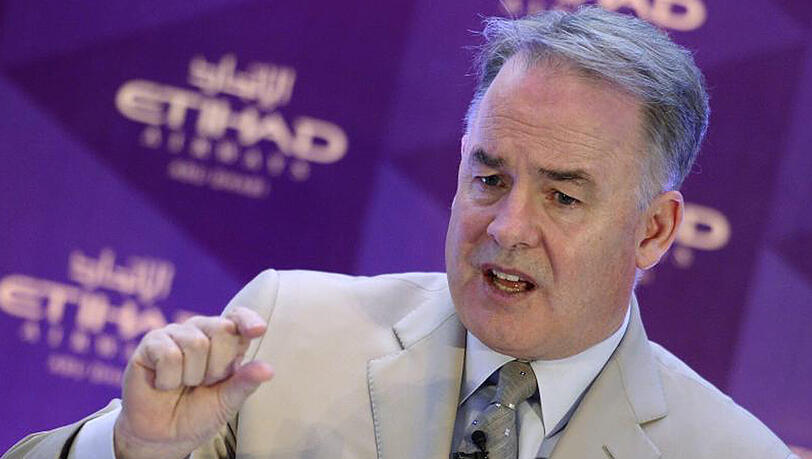 Etihad-Chef James Hogan plant nicht, Anteile an der Lufthansa zu übernehmen. Etihad-Chef James Hogan plant nicht, Anteile an der Lufthansa zu übernehmen.