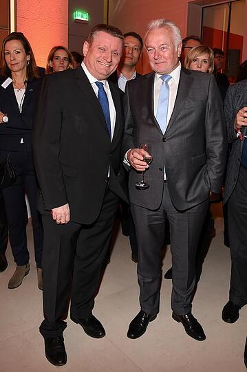 Hermann Groehe (MdB) mit Wolfgang Kubicki (MdL FDP)