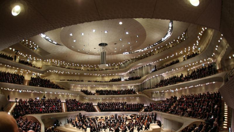 Missklänge im Weinberg: Der Konzertsaal der Elbphilharmonie. Missklänge im Weinberg: Der Konzertsaal der Elbphilharmonie.