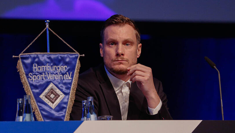 Bis Mitte 2025 Pr&auml;sident des Hamburger SV: Marcell Jansen.
