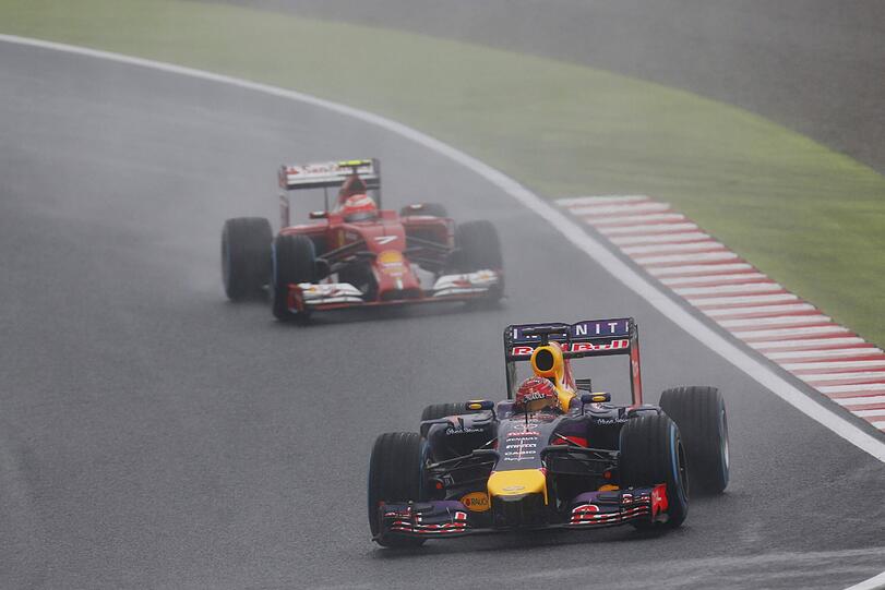 Die Bilder vom irren Regen-Rennen in Suzuka.