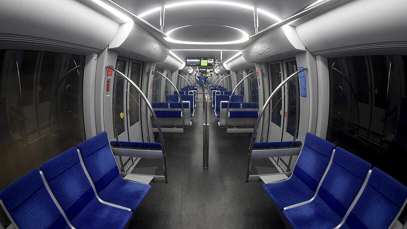 Der Mann entblößte sich in der U-Bahn. (Symbolbild)