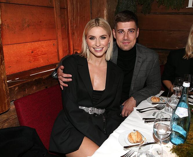 Lena Gercke und Freund Dustin Schöne.