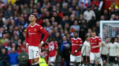 Cristiano Ronaldo musste mit Manchester United eine deftige Heimklatsche gegen den FC Liverpool hinnehmen.
