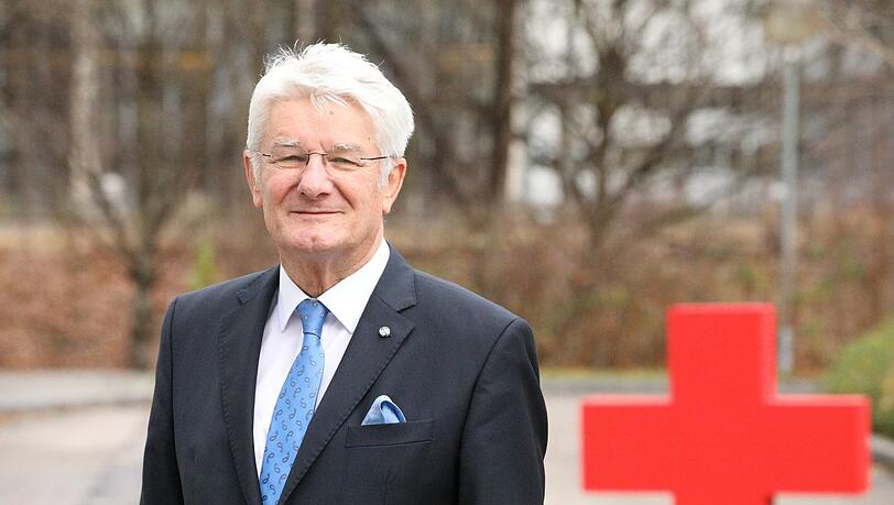BRK-Präsident Theo Zellner. BRK-Präsident Theo Zellner.