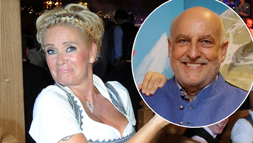 Angermaier-Chef Dr. Axel Munz kann den Dirndl-Kreationen von Claudia Effenberg nichts abgewinnen.