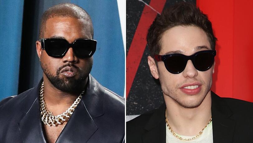 Kanye West begräbt Pete Davidson in seinem neuen "Easy"-Musikvideo.