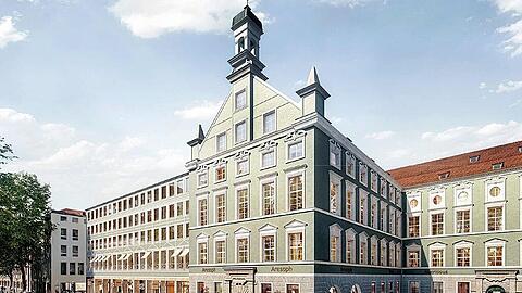 Ebenfalls ein gescheitertes Projekt von Benkos Signa: die Alte Akademie in München.