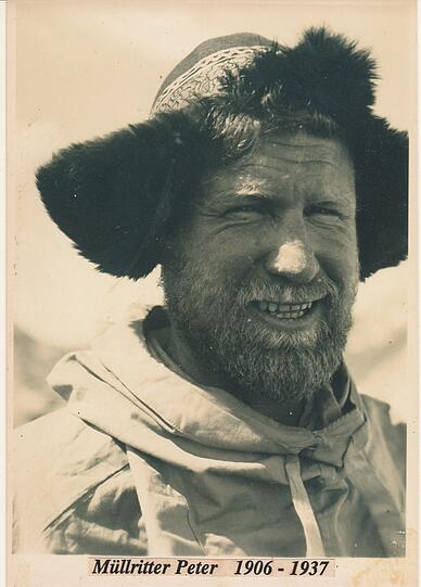 Bergsteiger Peter Müllritter aus Trostberg. Von ihm stammt das jetzt entdeckte Tagebuch.