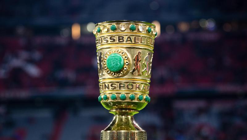 Soll im Juni fortgesetzt werden: Der DFB-Pokal. Soll im Juni fortgesetzt werden: Der DFB-Pokal.