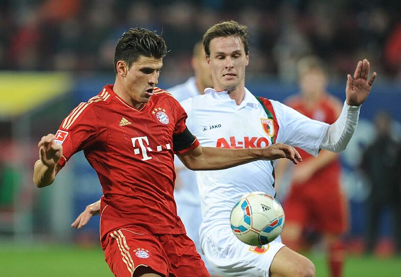 Mario Gomez ist auf dem Weg zu seinem besten Jahr beim FC Bayern.